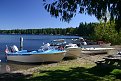 Beached boats