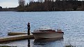 Son's first day out on the boat!