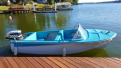 1959 Skagit 14 Sportster with a 1959 Evinrude Golden Jubilee and and 1959 Holsclaw trailer. completely original and sea worthy.