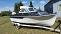 Barn find 1955 express 16 ', Good original paint and windows, Floor and fiberglass in great shape also. Center of Montana.